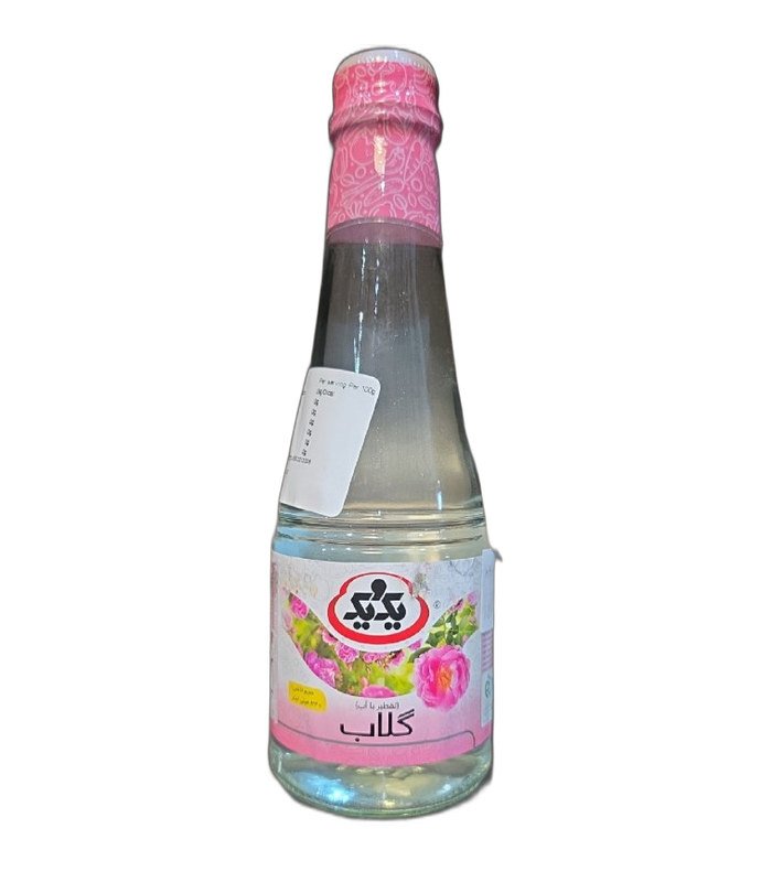 1&1 (Yek-o-Yek) Rose Water (Golab) 320ml glass bottle