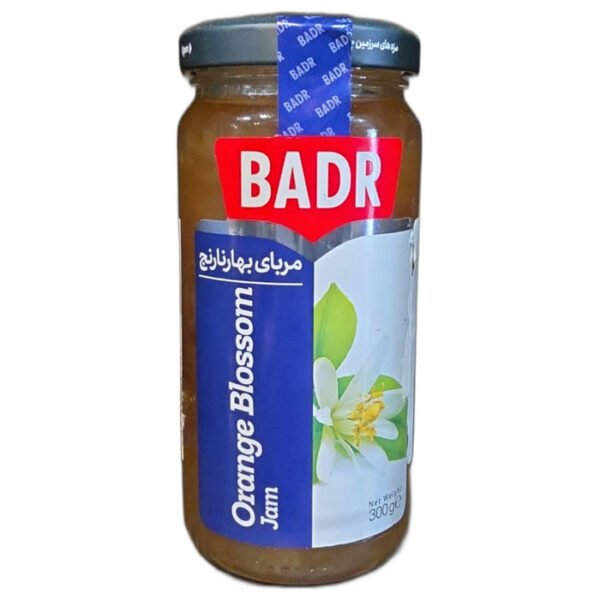 Badr Orange Blossom Jam (Moraba Bahar Narenj) 300g glass jar