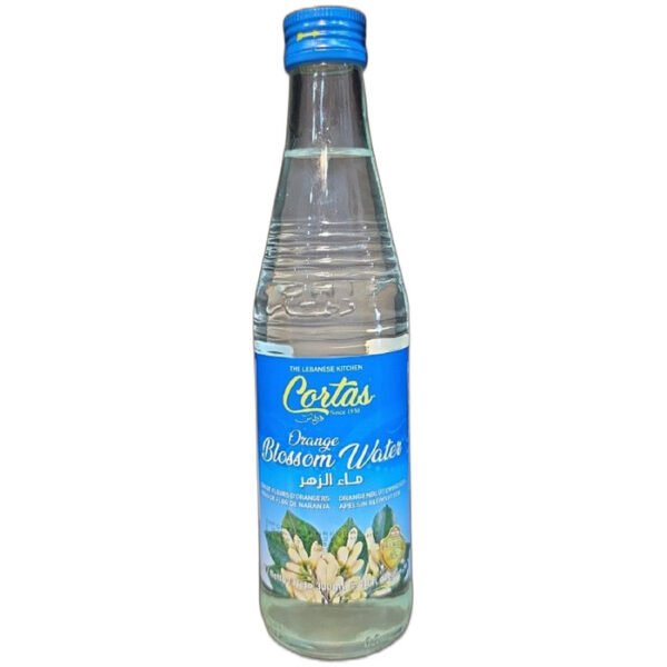 Cortas Orange Blossom Water 300ml glass bottle
