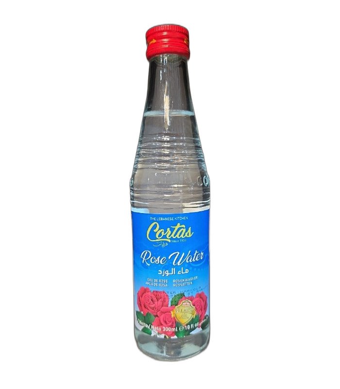 Cortas Rose Water 300ml glass bottle