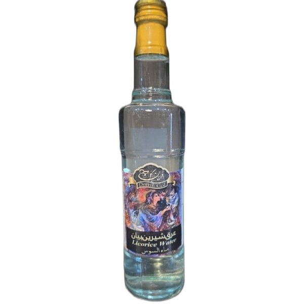 Doringol Licorice Herbal Water (Aragh Shirin Bayan) 410ml glass bottle