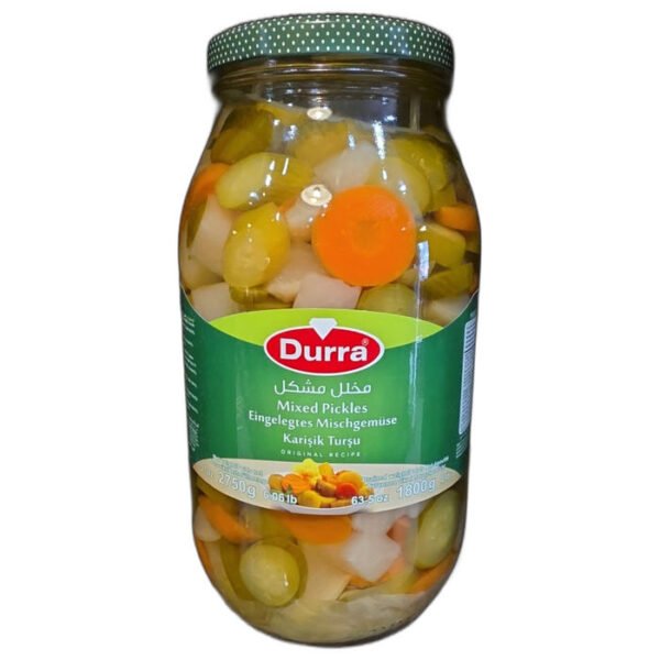 Durra Mixed Pickles 2750g large glass jar