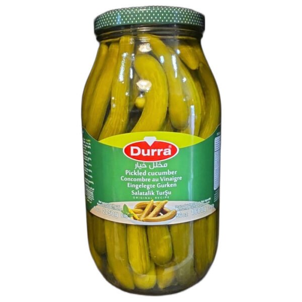 Durra Pickled Cucumbers 2750g glass jar