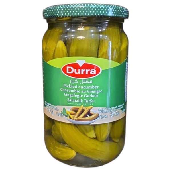Durra Pickled Cucumbers 720g glass jar