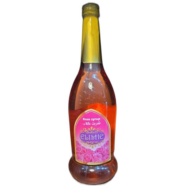 Elishe Rose Syrup (Sharbat Golab) 660g glass bottle