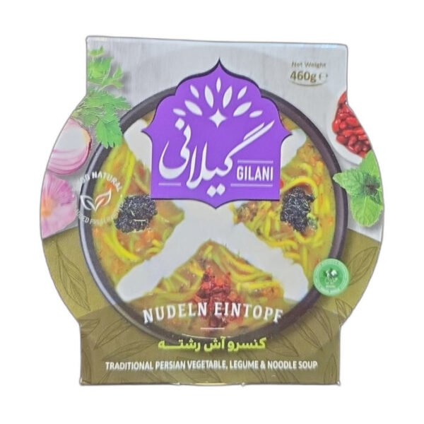 Gilani Ash Reshteh Persian Noodle Soup 460g container