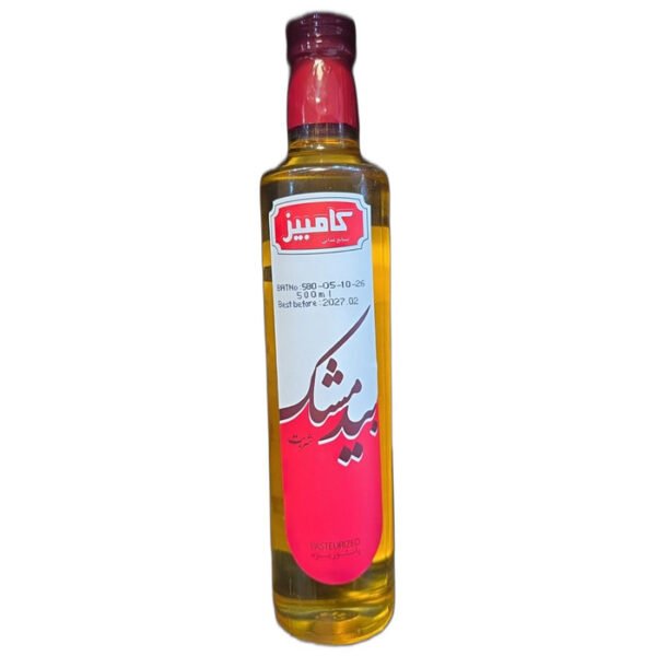 Kambiz Bidmeshk Willow Blossom Syrup (Sharbat Bidmeshk) 500ml glass bottle