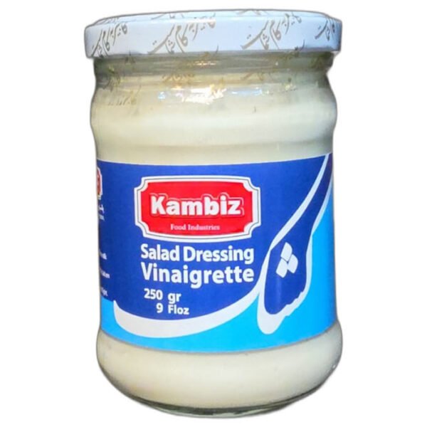 Kambiz Creamy Vinaigrette Dressing 250g glass jar