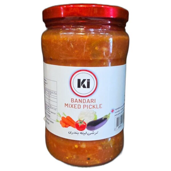 KI Bandari Liteh Pickle (Torshi Liteh Bandari) 689g glass jar