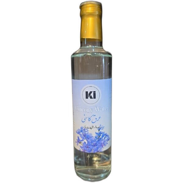 KI Chicory Herbal Water (Aragh Kasni) 500ml glass bottle