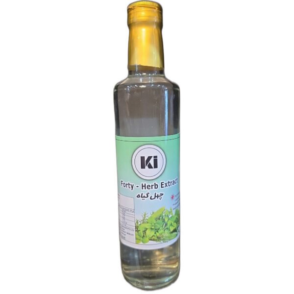 KI Forty Herb Water (Aragh Chehel Giah) 500ml glass bottle