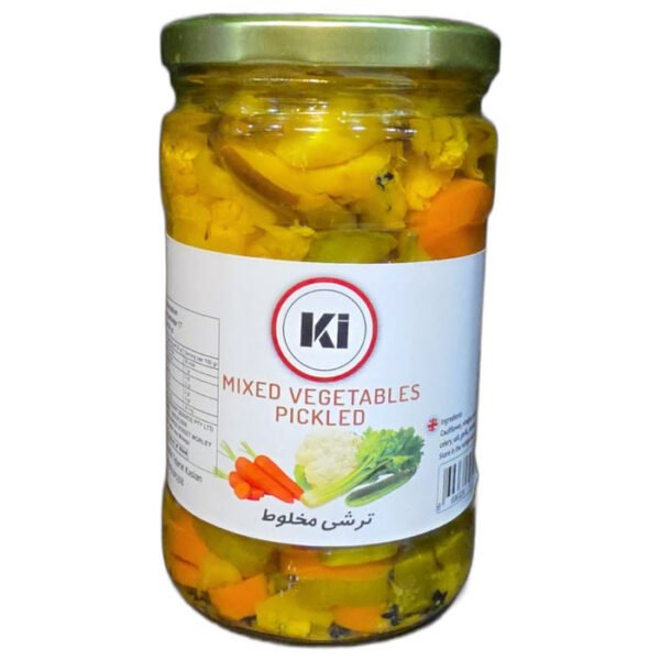 KI Mixed Pickled Vegetables (Torshi Makhloot) 680g glass jar