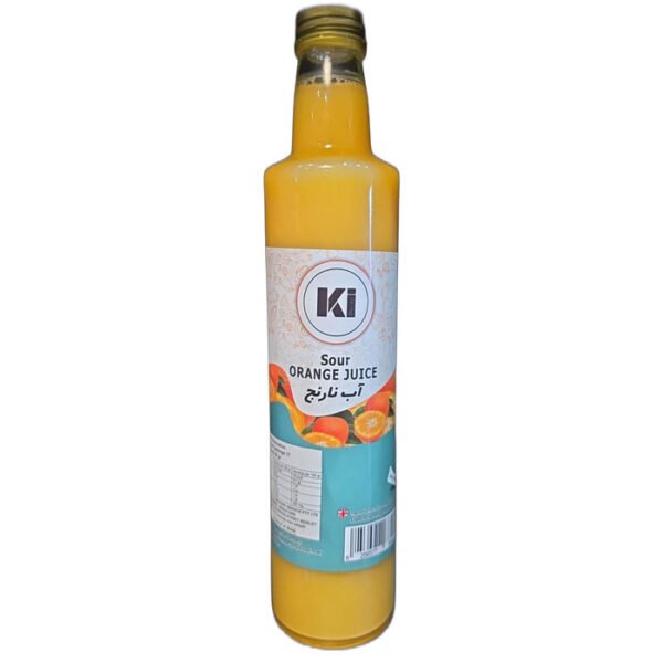 KI Sour Orange Juice (Ab-e Narenj) 500ml glass bottle