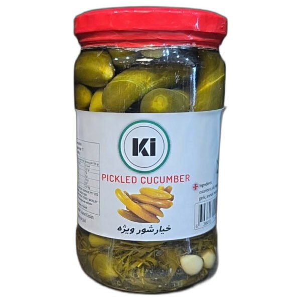 KI Special Pickled Cucumbers (Khiar Shoor Vijeh) 680g glass jar