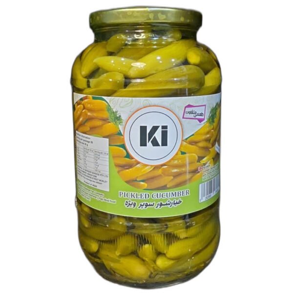 KI Super Special Pickled Cucumbers (Khiar Shoor Super Vijeh) 1500g glass jar