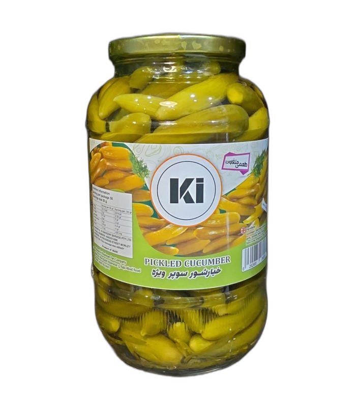 KI Super Special Pickled Cucumbers (Khiar Shoor Super Vijeh) 1500g KI Super Special Pickled Cucumbers (Khiar Shoor Super Vijeh) 1500g glass jar