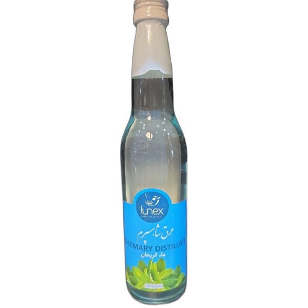 Lunex Costmary Herbal Water (Aragh Shahesparam) 500ml glass bottle