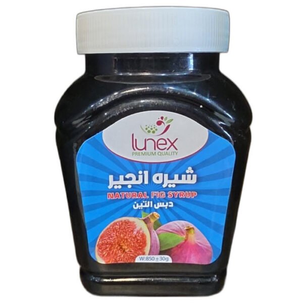 Lunex Natural Fig Syrup (Shireh Anjir) 850g plastic jar
