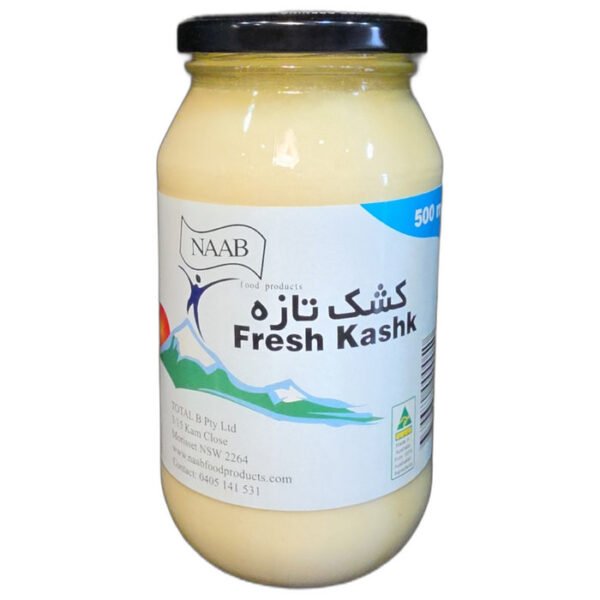 Naab Fresh Kashk (Kashk-e Tazeh) 500g glass jar