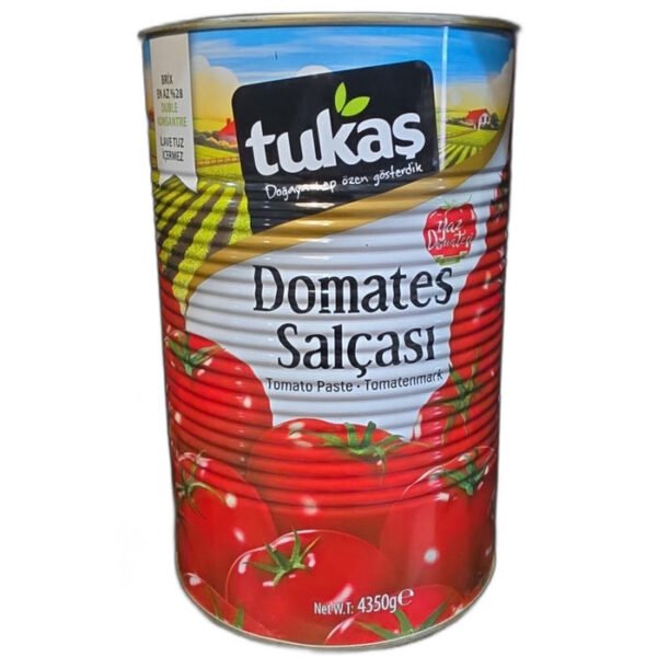 Tukas Double Concentrated Tomato Paste 4.35kg can